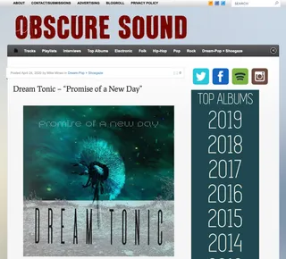 Obscure Sound: Promise of a New Day Review