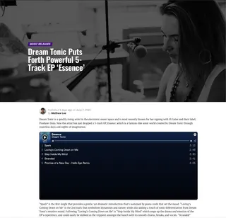 The Nocturnal Times: Essence EP Review